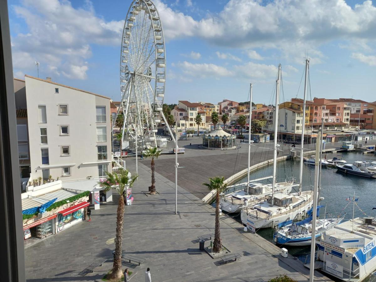 Port Brescou, T3 En Duplex Climatise, Superbe Vue Sur Le Port Διαμέρισμα Agde Εξωτερικό φωτογραφία