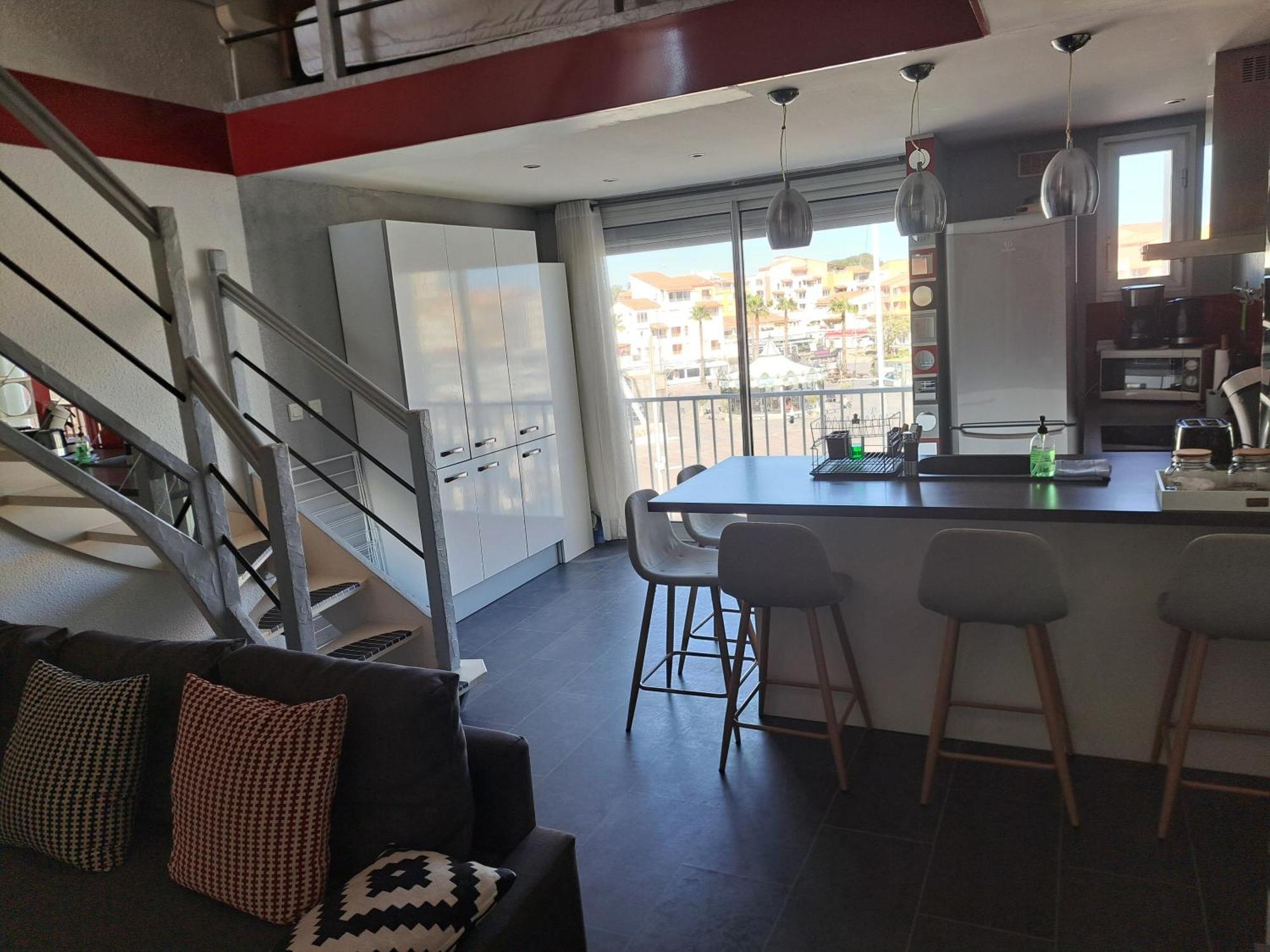 Port Brescou, T3 En Duplex Climatise, Superbe Vue Sur Le Port Διαμέρισμα Agde Εξωτερικό φωτογραφία